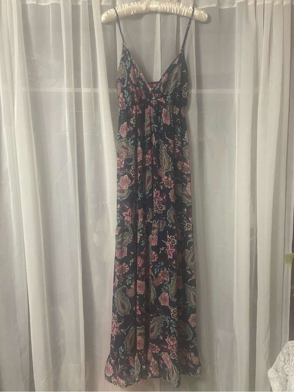 Beautiful sparkling maxi dress
